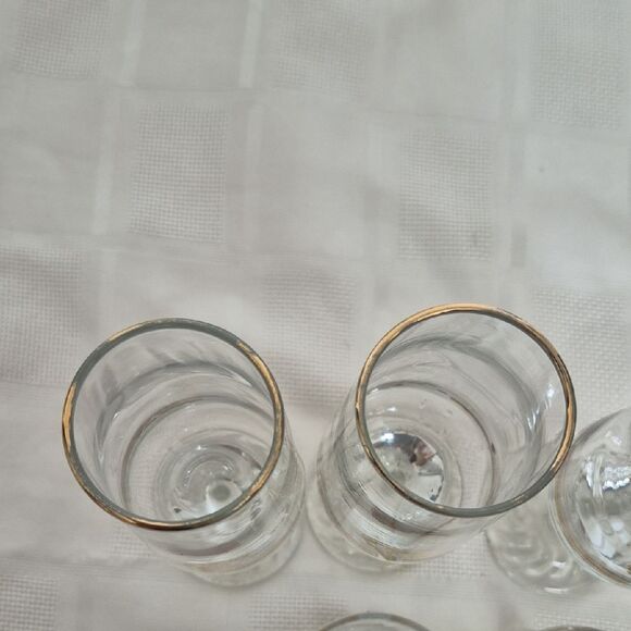 Gold Accent Glassware Set - Picture 13 of 16